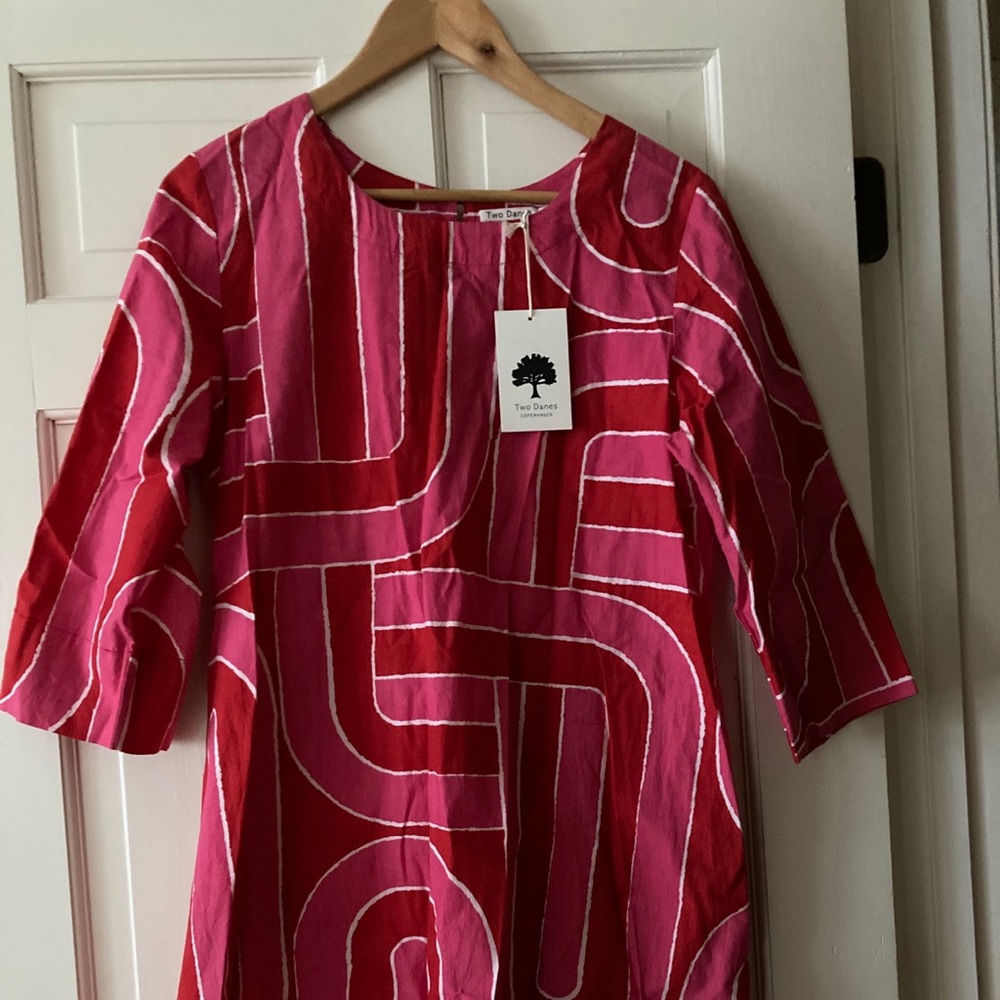 Two Danes Cotton Tunic Dress with Pockets
